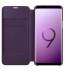 Husa LED View Cover pentru Samsung Galaxy S9, Violet